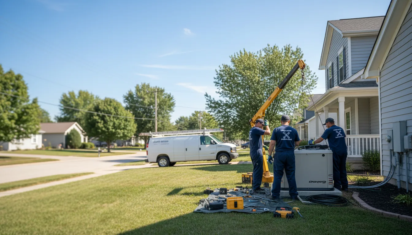 Generator Installation in Sassamansville, PA near me
